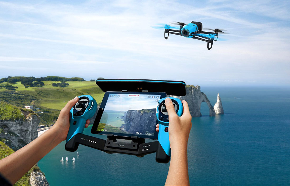 Filmando con drones