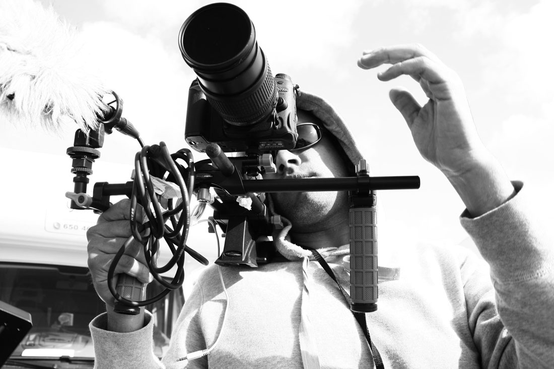 Filmando con cámaras profesionales